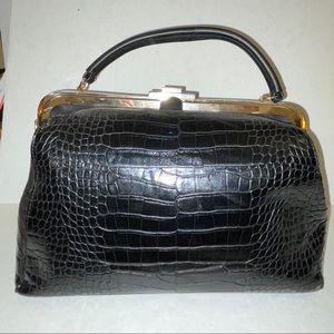Faux leather bag
